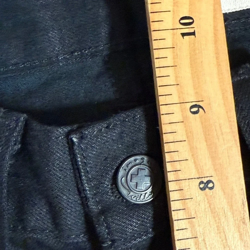 Imogene and Willie Barton Black‎ Selvage Rinse Denim Jeans Men's Size 27x32 NWT